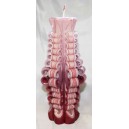 Ručně řezaná svíčka 20cm