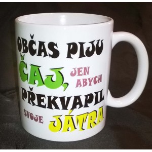 Hrnek 250ml - občas piju čaj....