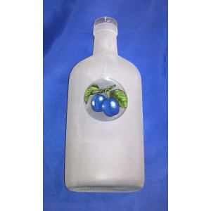 Lahev pískovaná 200ml švestka