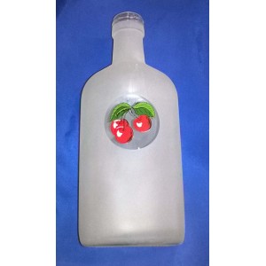 Lahev pískovaná 200ml třešeň