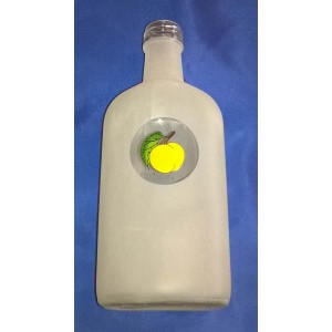 Lahev pískovaná 200ml meruňka