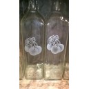 Lahev 0,5l pískované špendlíky