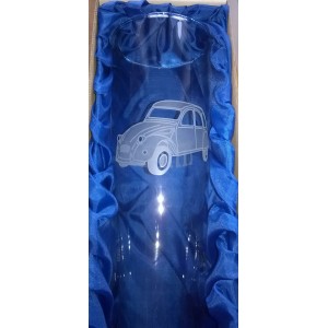 Sklenička písek auto