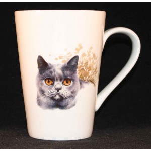 Hrnek Britsk&aacute; modr&aacute; kočka 250ml