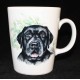 Hrnek černý labrador 250ml