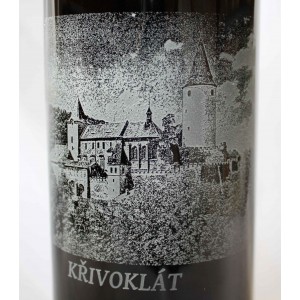 Dárková lahev písek hrad Křivoklát