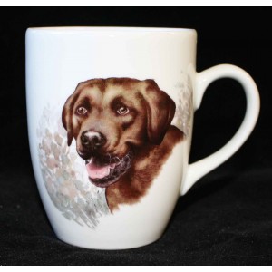 Hrnek Labrador hnědý 250ml