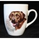 Hrnek Labrador hnědý 250ml