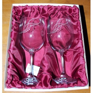 Víno duo 590ml s kamínkami Swarovski