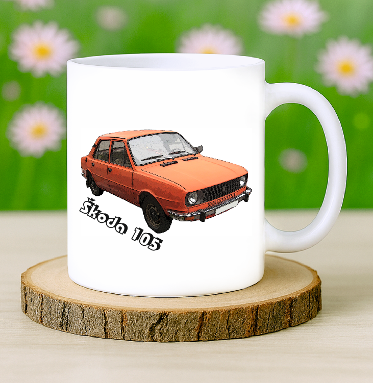 Hrnečky s retro auto moto