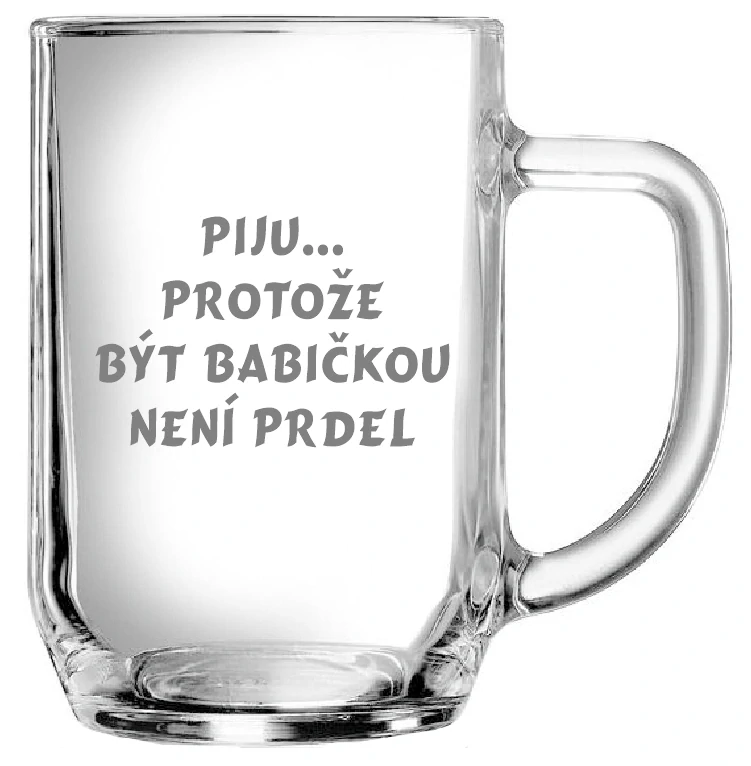 Půllitr Babička