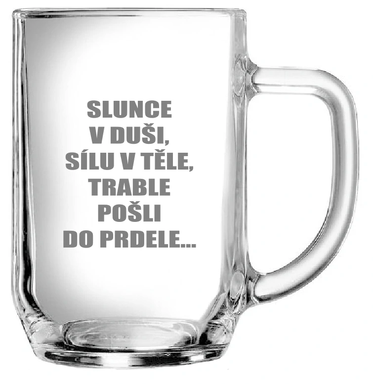 Půllitr Slunce v duši