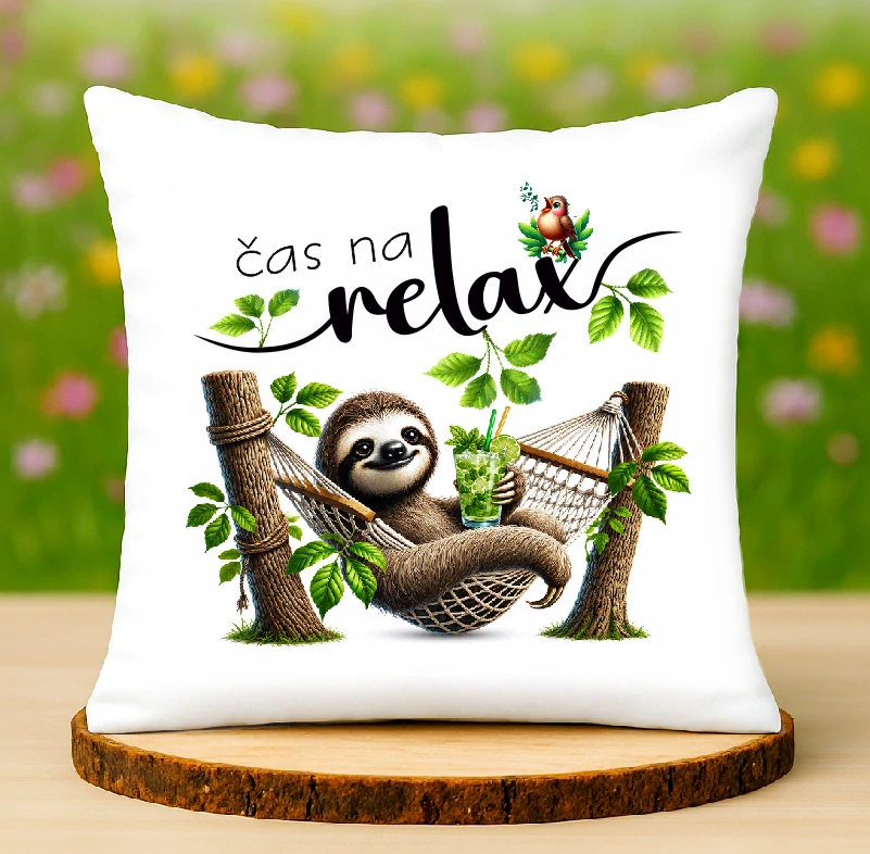 Polštář relax lenochod mojito