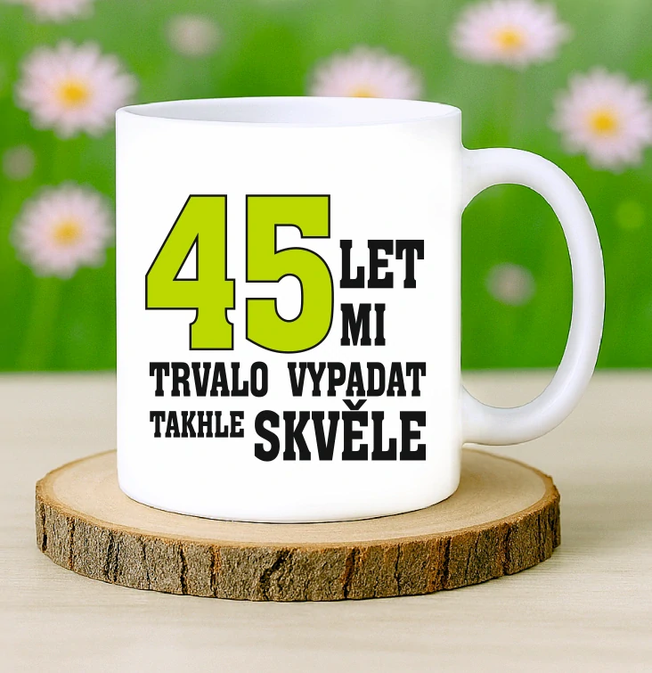Hrneček s číslem 45