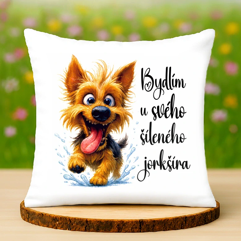 Polštář Jorkšírský teriér
