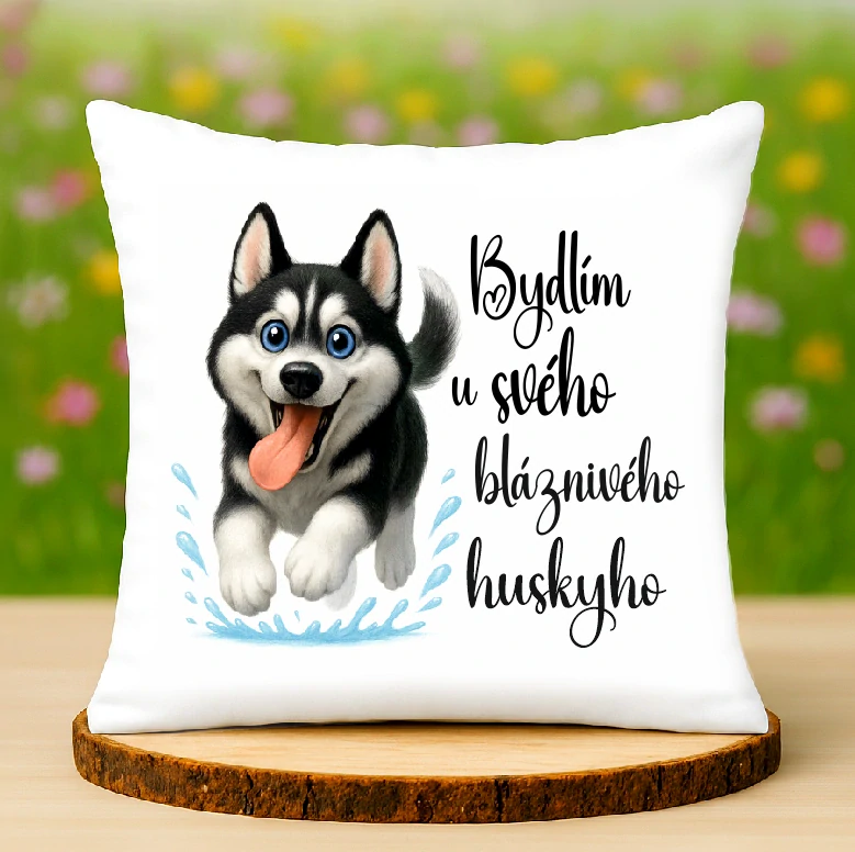 Polštář Husky