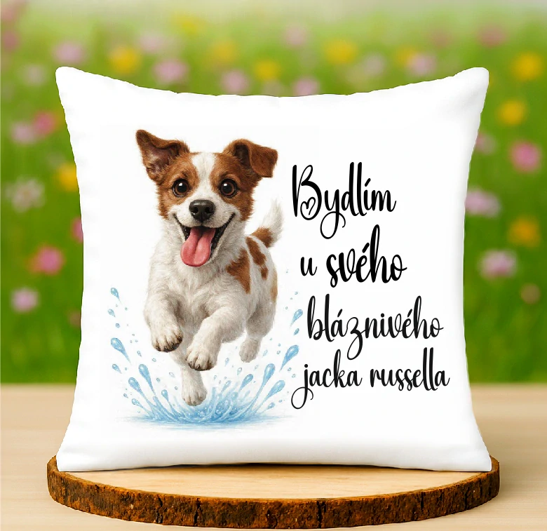 Polštář Jack russel