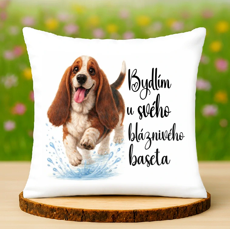 Polštář Basset