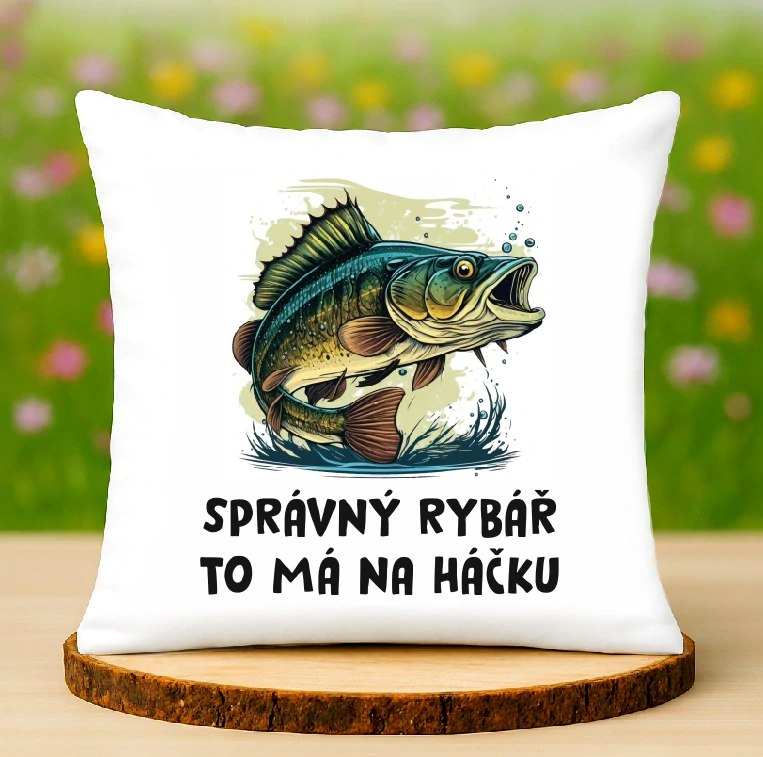 Polštář Candát rybář