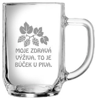Půllitr Zdravá výživa