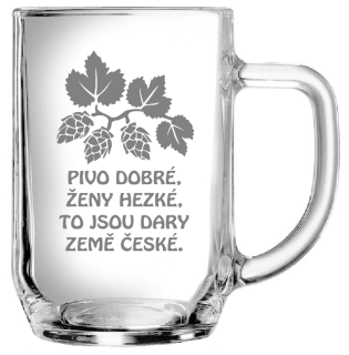 Půllitr Pivo dobré, ženy hezké...
