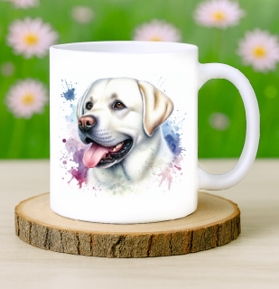 Hrneček Labrador bílý