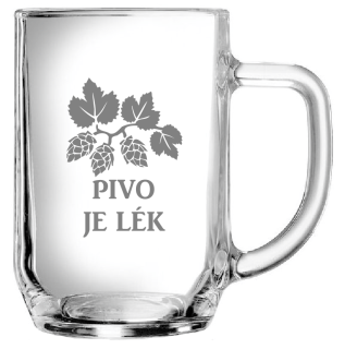 Půllitr Pivo je lék
