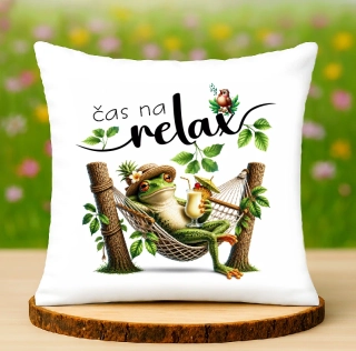 Polštář relax žába