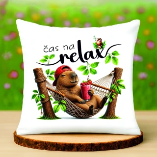 Polštář relax kapybara