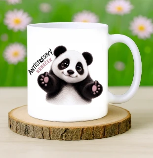 Antistresový hrnek Panda