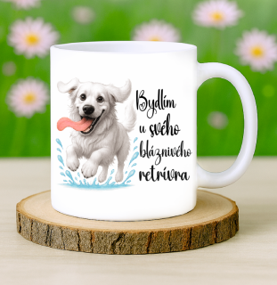 Hrneček Zlatý retrívr bílý