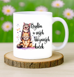 Hrneček Bydlím u svých bláznivých koček