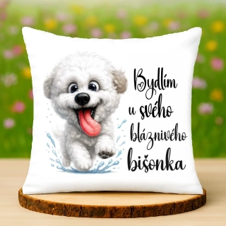 Polštář Bišonek