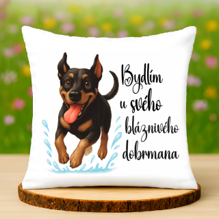 Polštář Dobrman