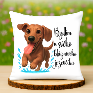 Polštář Jezevčík krátkosrstý