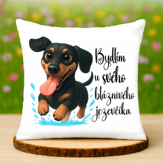 Polštář Jezevčík krátkosrstý