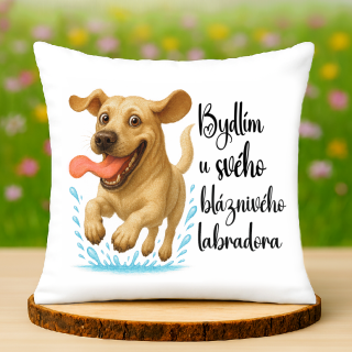 Polštář Labrador béžový