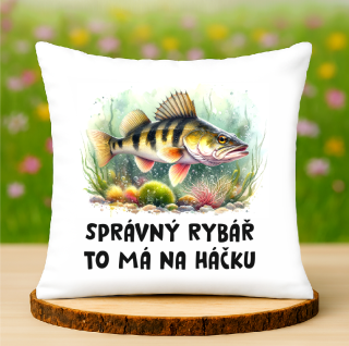 Polštář Candát rybář