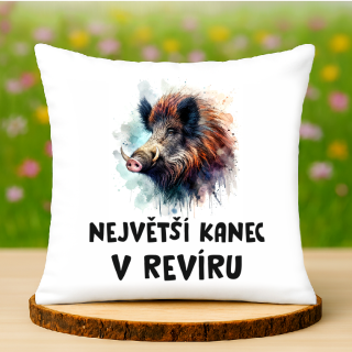 Polštář Kanec myslivec