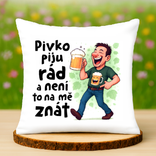 Polštář Pivo